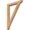 Ekena Millwork Traditional Slat Smooth Bracket, Western Red Cedar, 3 1/2"W x 32"D x 44"H BKT04X32X44TRA06SWR - alternate 1
